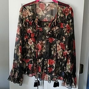 Floral Print Blouse